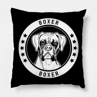 Boxer Fan Gift Pillow