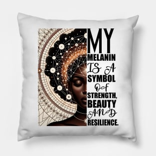 Melanin Afrocentric Gift Pillow