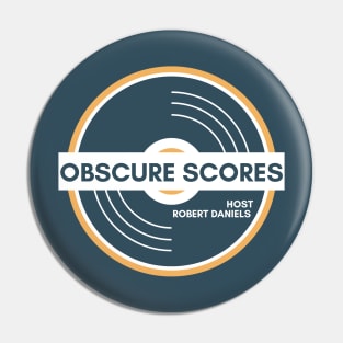 Obscure Scores Logo Pin
