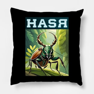 European Stag Beetle (Design 3) Pillow