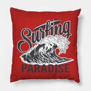 surfing paradise Pillow