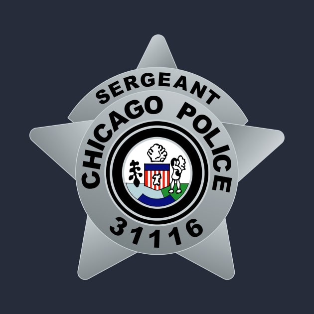 CHICAGO P.D. - BADGE - 31116 - SERGEANT - TRUDY PLATT by emilybraz7