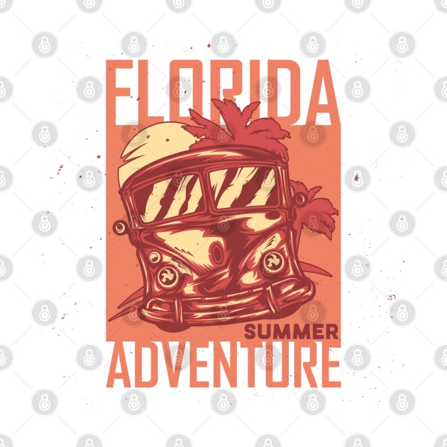 Florida Summer Adventure Surfing Bus by gurvindersohi3