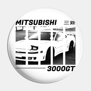 MITSUBISHI 3000GT Black 'N White 3 Pin