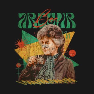 VINTAGE POP RETRO -Bea Arthur  Tea Time  STYLE 70S T-Shirt