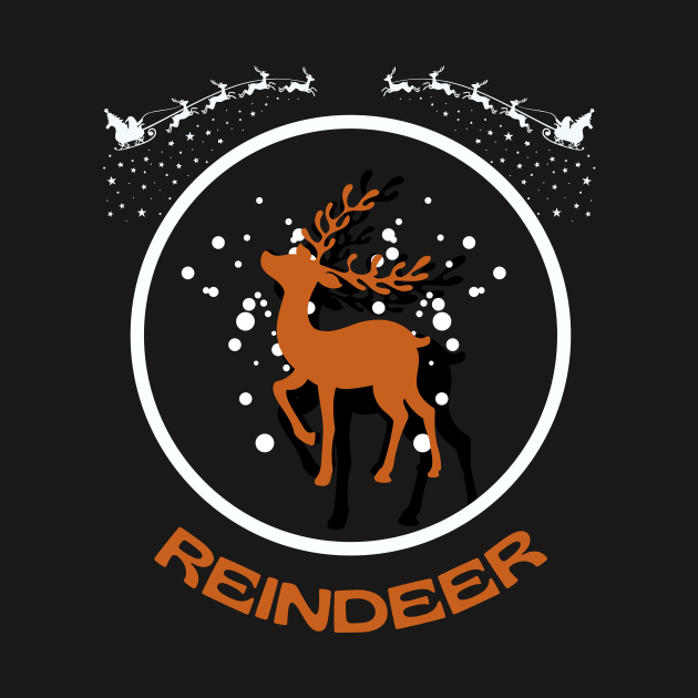 Reindeer Rampage by Tee Trendz