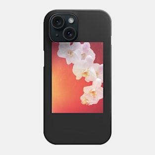 Orange Orchid Phone Case