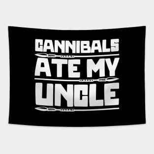 Cannibals-Ate-My-Uncle Tapestry