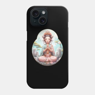 Quan Yin, Goddess of Mercy Phone Case