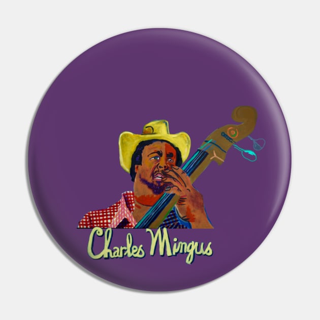 Charles Mingus Pin by SPINADELIC