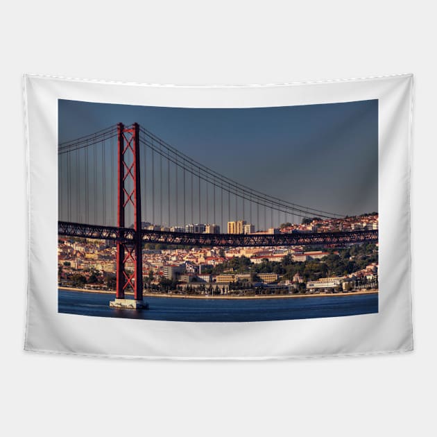 The 25 de Abril Bridge - 1 © Tapestry by PrinceJohn