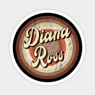 Vintage brown exclusive - diana ross Magnet