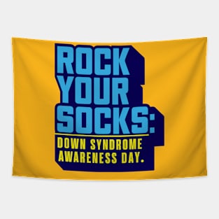 Rock Your Socks: Down Syndrome Awareness Day Tapestry