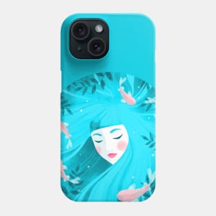 Lost in the sea of my thoughts Phone Case