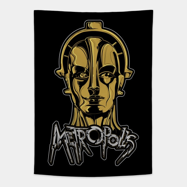 Metropolis, 1927, Fritz Lang, maria, robot Tapestry by HEJK81