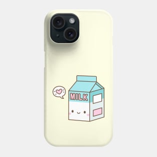 Cute Dairy Milk Carton Phone Case