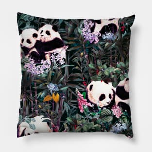 Rainforest Pandas Pillow