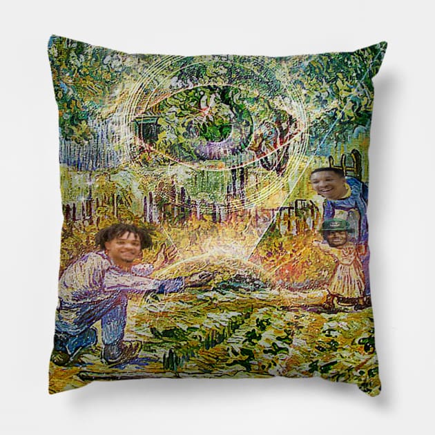 Rookies First Steps - Van Gogh Pillow by LennyBiased