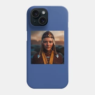 Viking Shield Maiden Phone Case