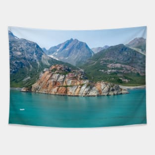 Glacier Bay, Alaska Colors Tapestry