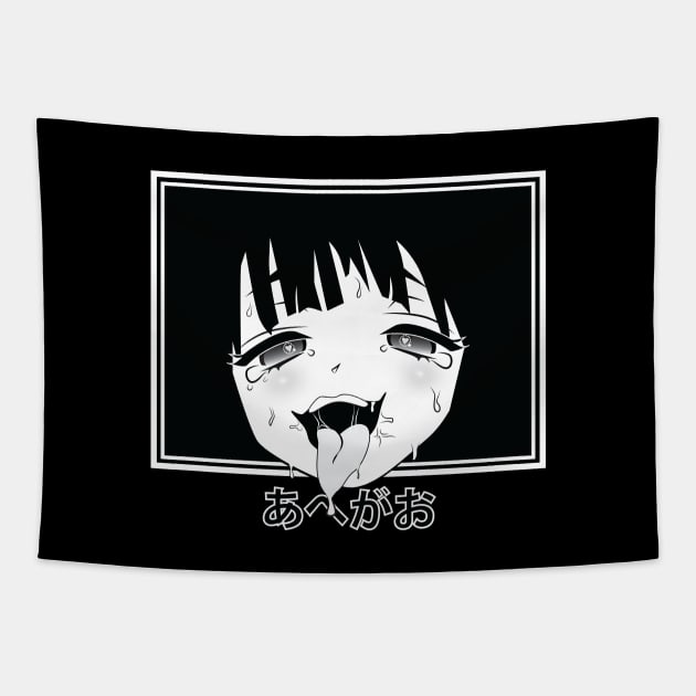 あへがお ― ahegao Tapestry by stcrbcn