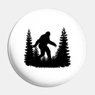 Funny Bigfoot and Sasquatch T Shirts Pin