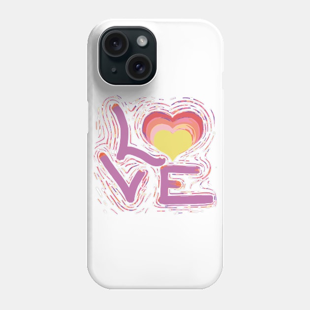 Rainbow Pride Heartbeat Gay  Phone Case by Luca loves Lili