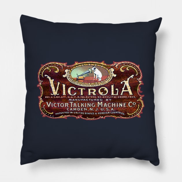 Victrola Pillow by Midcenturydave