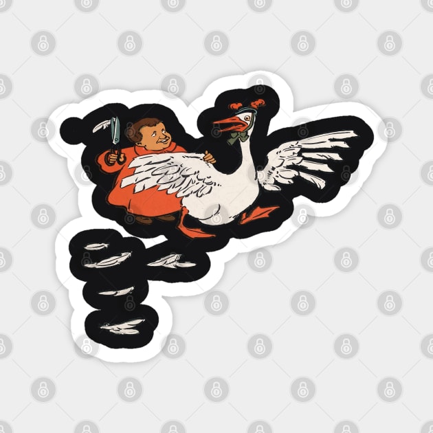 Mother Goose Magnet by TrvlAstral