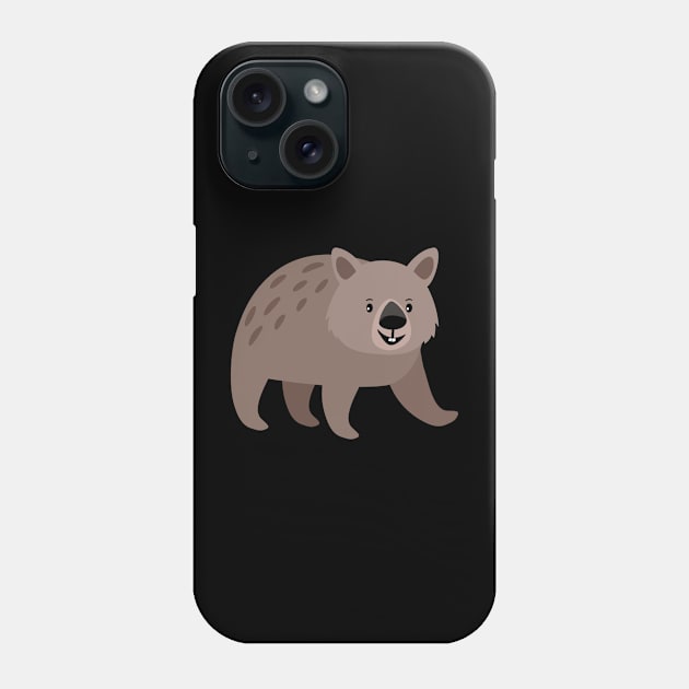 Wombat 08 Phone Case by ravenwaldo168375