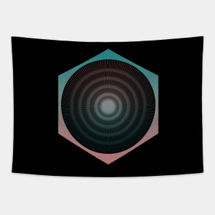 Geo Vortex Tapestry