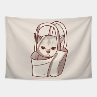 Bagged Cat Tapestry