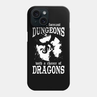 Funny DnD Weather Forecast Phone Case