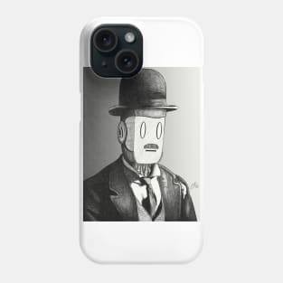 Charlie Chaplin Robot Phone Case