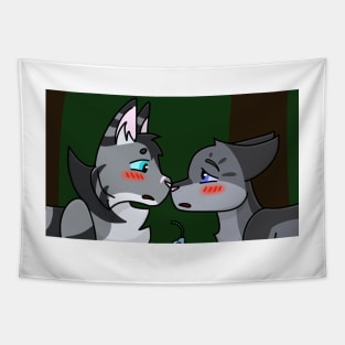 Twitcheyes and Cinderpelt Tapestry