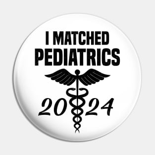 I matched Pediatrics, Match day 2024 Matched Pin