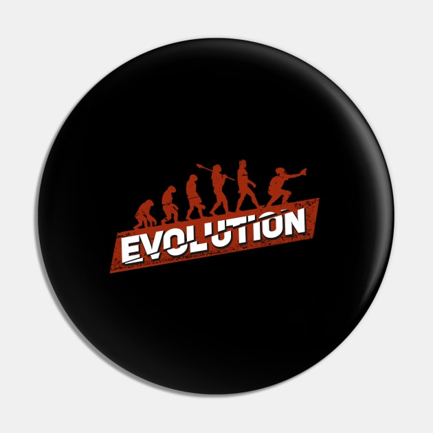 Baseball Softball Catcher Evolution Pin by Dolde08