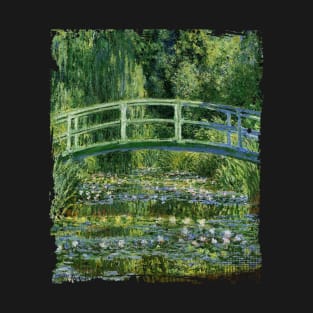 Monet japanese bridge T-Shirt