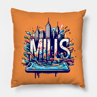 Urban Fusion: Millenials Pillow