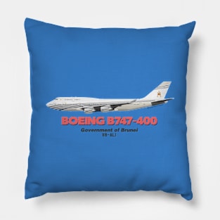 Boeing B747-400 - Government of Brunei Pillow