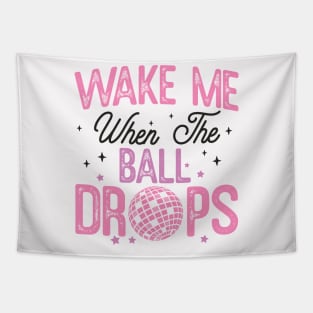 Wake me when the ball drops Tapestry