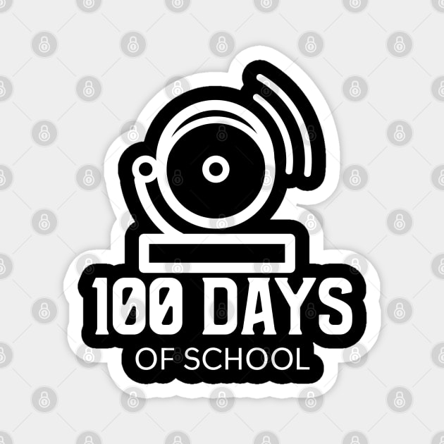 100 days of school Magnet by Pixel Threads 