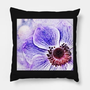 Purple Flower Pillow