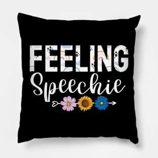 Feeling Speechy - SLP Shirt Pillow