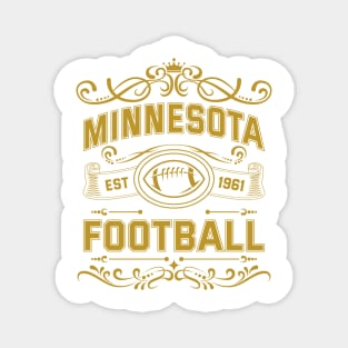 Vintage Minnesota Football Magnet