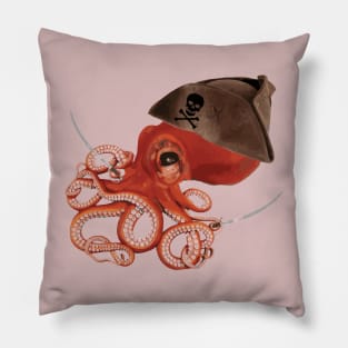 Octopus Pirate Pillow