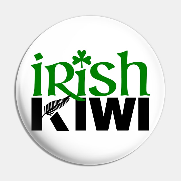 Irish Kiwi (for light backgrounds) Pin by honeythief