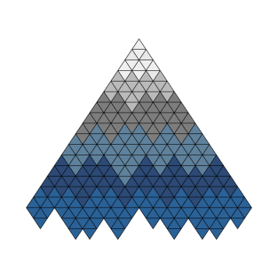 Geo Mountain Triangles T-Shirt