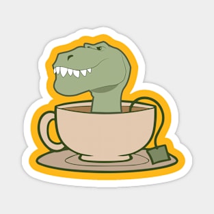 Tea Rex Magnet