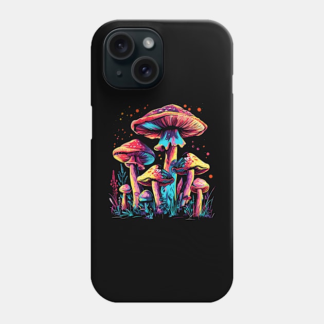 Chromatic Mycelium Phone Case by Izzit-Reel